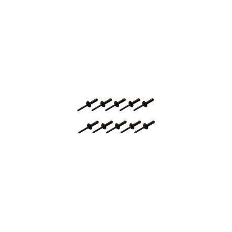 Plastic Rivets Set for BGS 8463, 5.0 x 17.2 mm, 10 pcs.