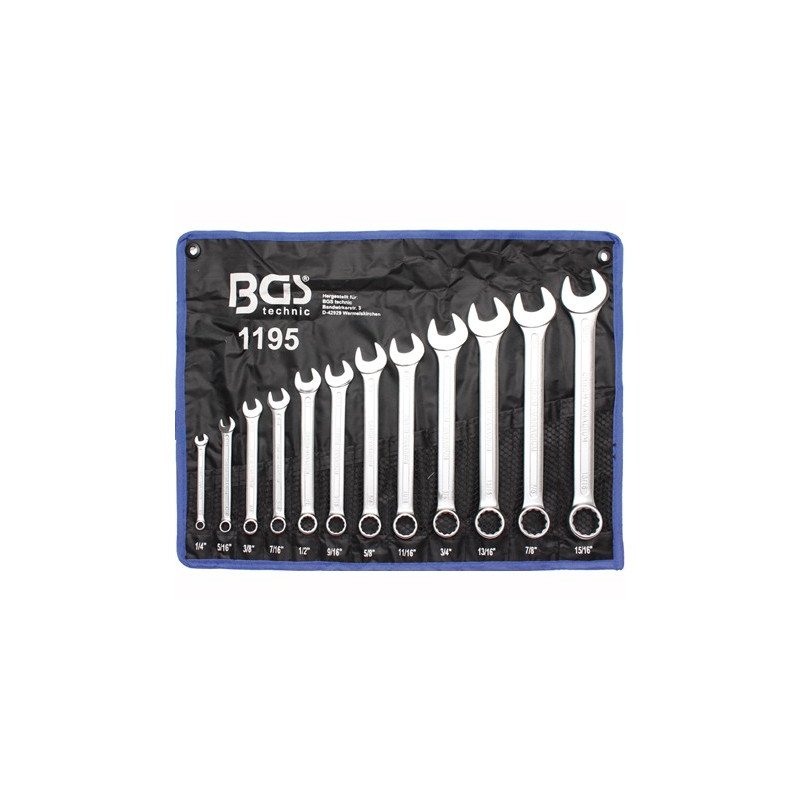 Kiintolenkkisarja tuumanen 12-os  1/4" - 15/16"