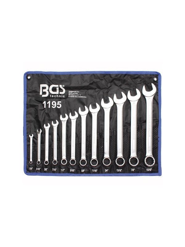 Kiintolenkkisarja tuumanen 12-os  1/4" - 15/16"