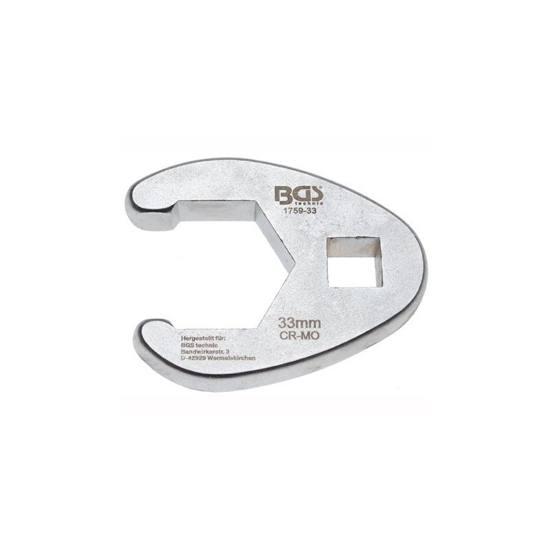 1/2 Kukonjalka-avain 33 mm