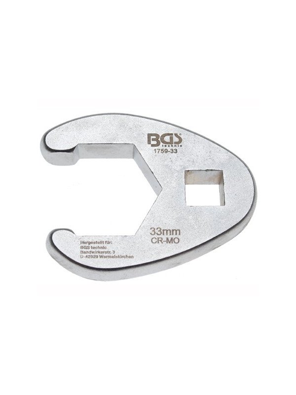 1/2 Kukonjalka-avain 33 mm