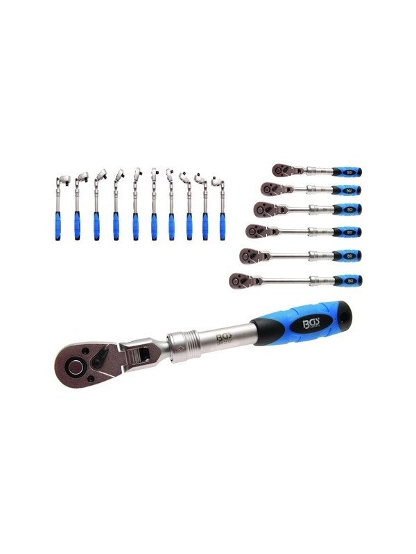 1/2 teleskooppiräikkä nivelpäällä 345 - 495 mm"