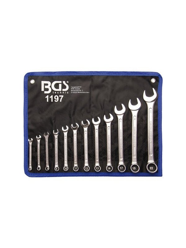 Kiintolenkkisarja 12-os    6-22 mm BGS