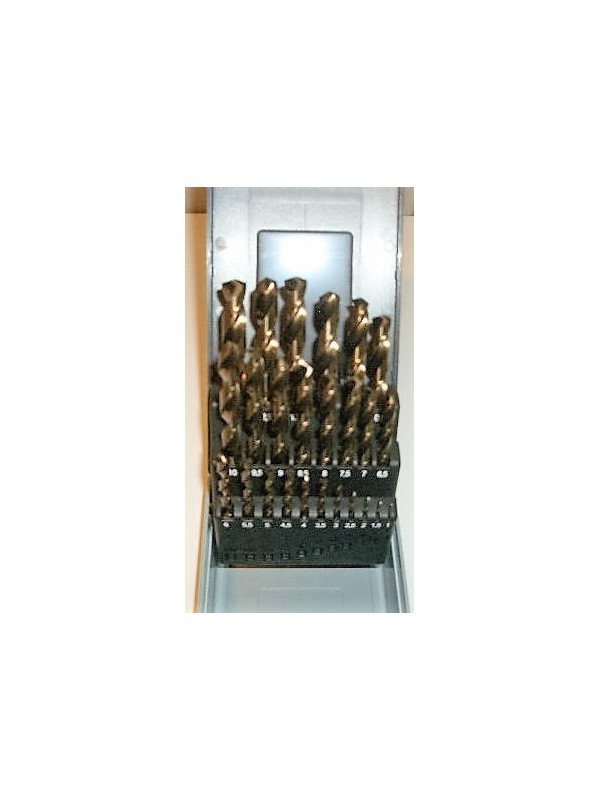 Kobolttiporasarja   1-13mm /0,5mm  25kpl