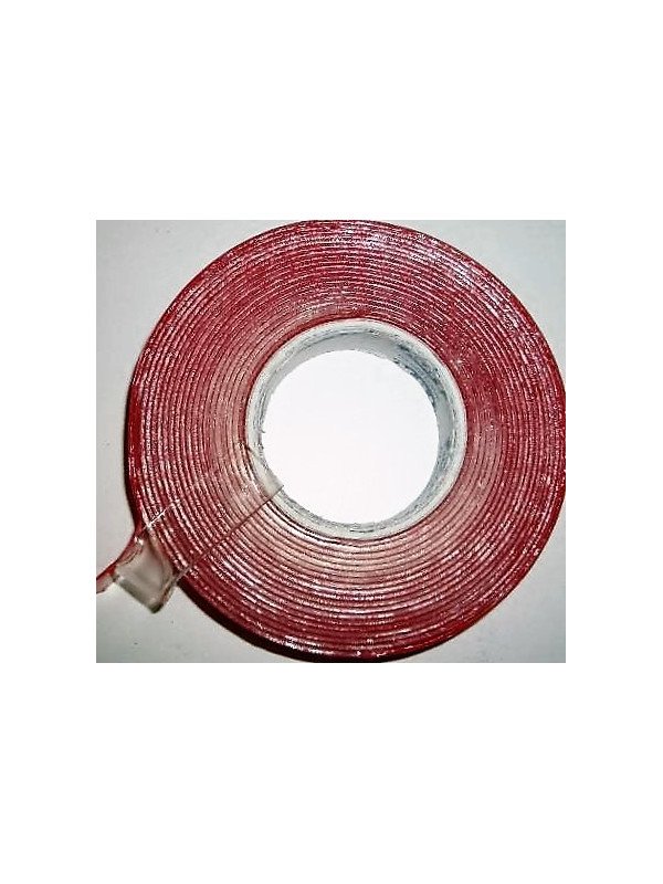 2  puoliteippi  akryyli 12mm x 4m kirkas