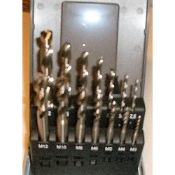 Konepohjatappisarja M3 -M12 + porat  14-os