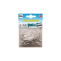 Blind Rivets, 4.0 mm, 50 Pieces