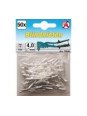 Blind Rivets, 4.0 mm, 50 Pieces