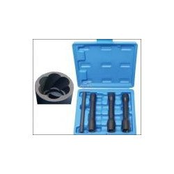 4-piece 1/2" Special Twist Socket Set, deep type