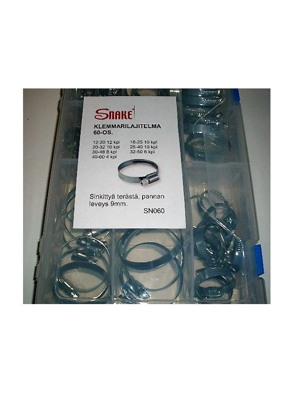 Letkusidesarja 12-50mm 60-os