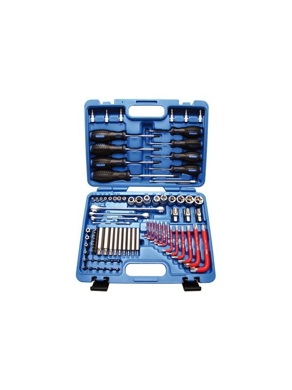 84-piece T-Star Tool Set, 1/4" + 1/2"