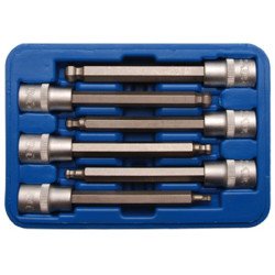 1/2" Bitshylsysarja 6-kolo pallopää 6-osainen 5-12mm