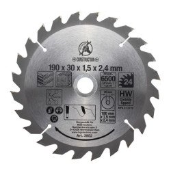 Pyörösahanterä 190mm