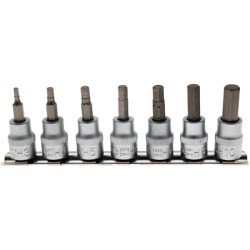 3/8" Hylsy sarja  6-kolo  3-10mm 7-osainen