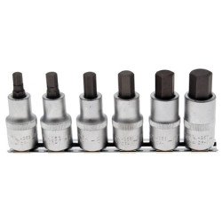 Kuusiokolohylsysarja 1/2 x6-14mm