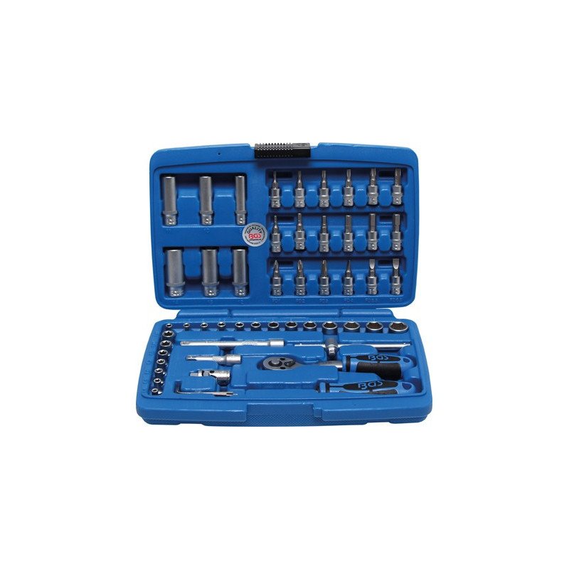 ¼" hylsysarja 52-osainen