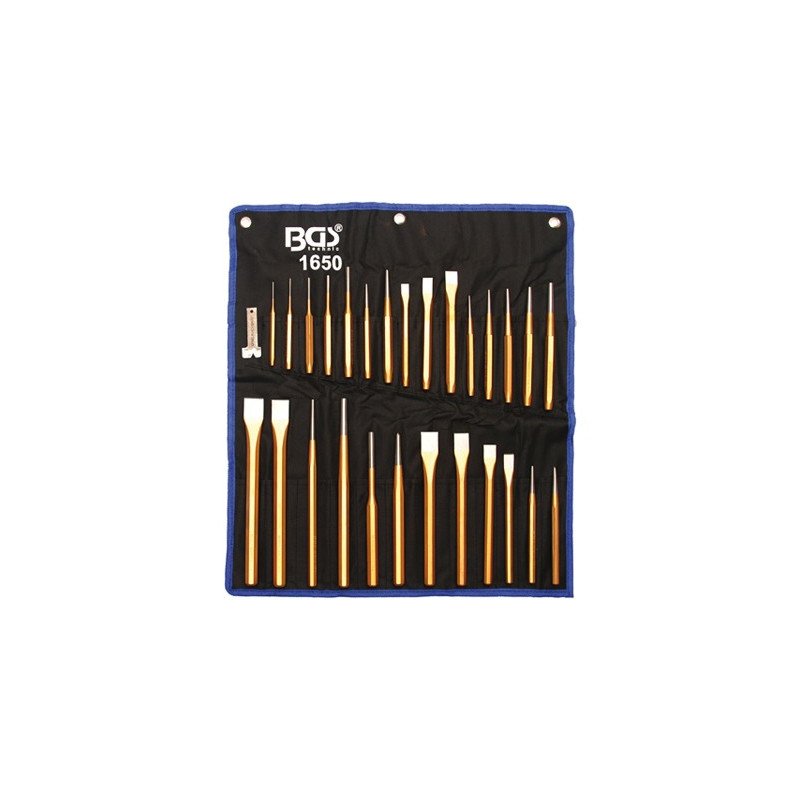 28-piece Chisel and Punch Set