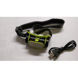 Ladattava COB otsalamppu