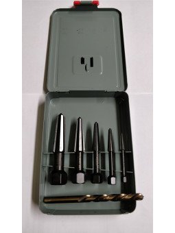 Katkenneen pultin ulosvetosarja 5-os + vas.terät