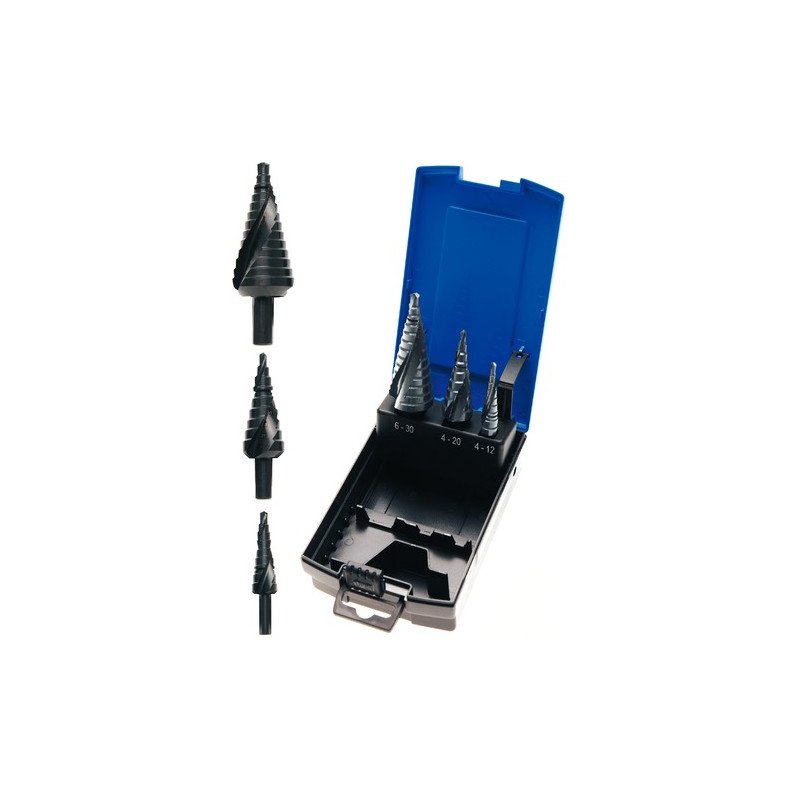 Askelporasarja 3-osainen  4-30 mm