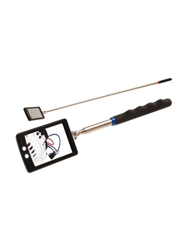 Tarkastuspeili led-valoilla 41 x 62mm 285 - 870 mm