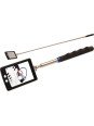 Tarkastuspeili led-valoilla 41 x 62mm 285 - 870 mm