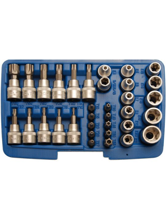 3/8 Torx sarja 34-osainen ( Torx ja E-Torx)