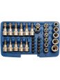3/8 Torx sarja 34-osainen ( Torx ja E-Torx)