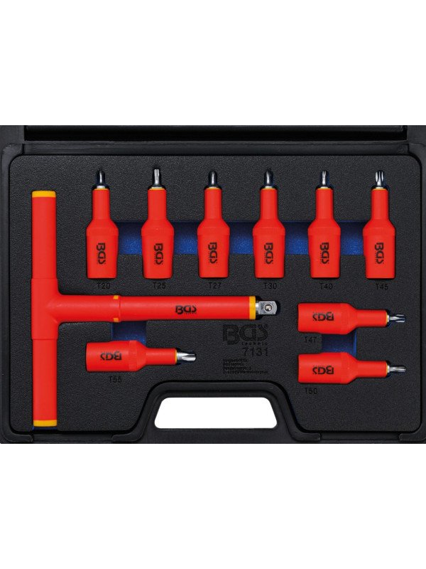 VDE Torx sarja (1/2")  T20 - T55  10-os.