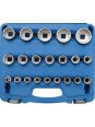 21-piece 1/2" 12-pt. Socket Set, 8-36 mm