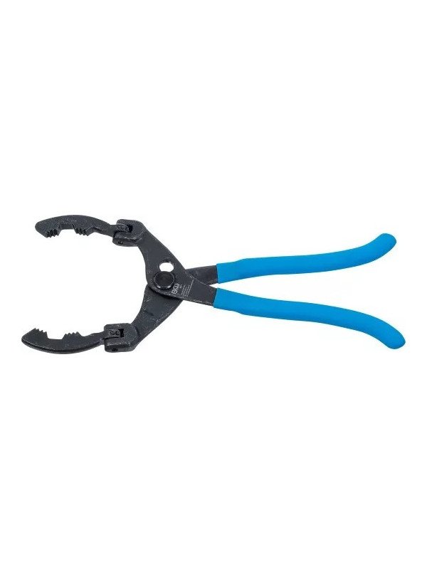 Öljynsuodatin/polttoainesuodatinavain pihti taivutetuilla leuoilla