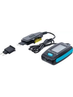 Digitaalinen amppeeri Testeri sulakkeelle, 1-24 Volt