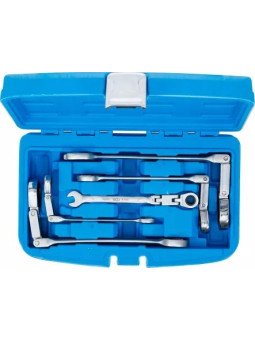 Kaksoisnivel räikkälenkkisarja 8-19mm 5-os