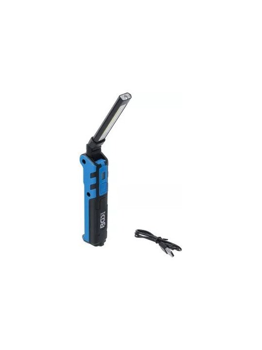 Valaisin ladattava 2-toim taitettava varsi