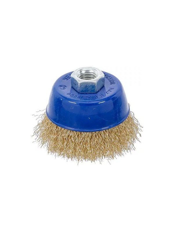 Kuppiteräsharja M14 /75x57mm (messingöity)