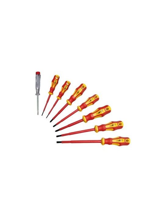 VDE-ruuvimeisselisarja 8-os