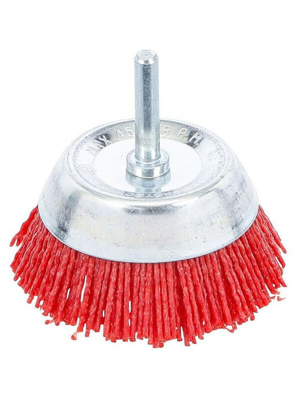 Nailonkuppiharja 6mm karalla 75 mm