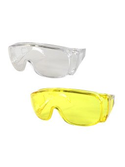 Suojalasi "wisitor" keltainen (Made Ukraina)