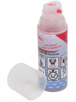 Kierrelukite luja punainen 50g