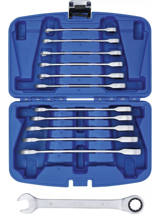 Räikkälenkkisarja 8-19mm 12-os BGS