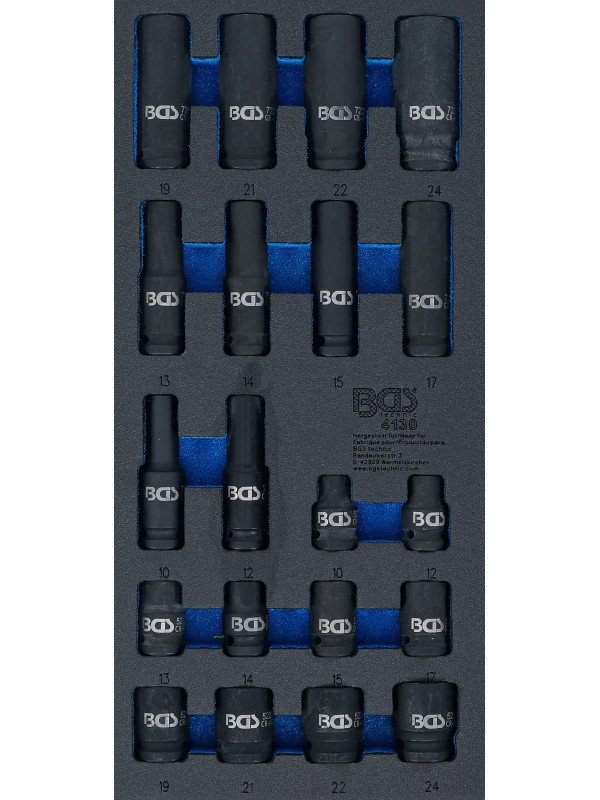 Voimahylsysarja 10-24mm 20-os