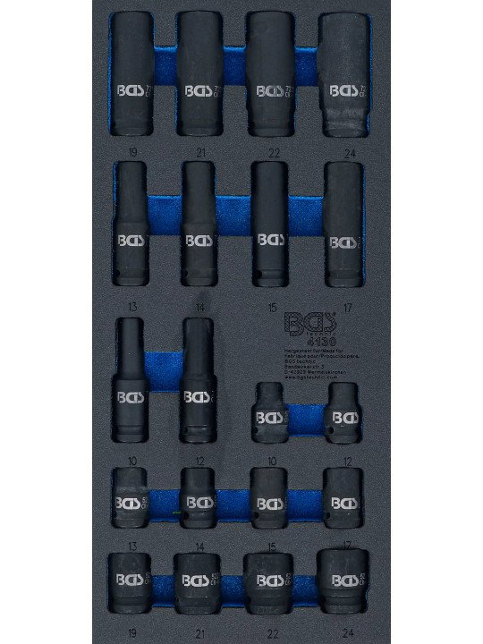 Voimahylsysarjasielu  10-24mm 20-os hylsyille 1/2