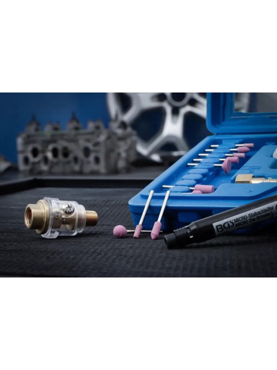 Minisuorahiomakone paineilmakäyt. 17-os