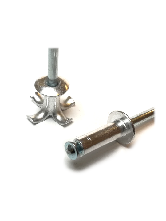 Banaani-niitti 4,8 x 25,5mm alu/teräs 100kpl