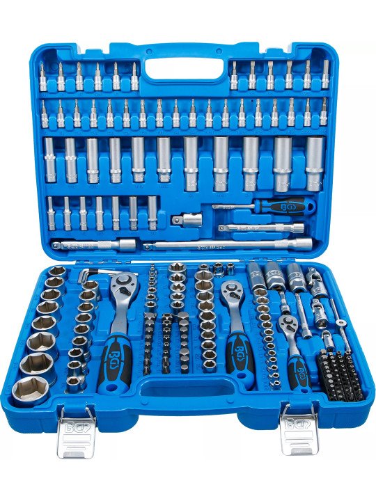 192-os Tuumakoon  hylsysarja 1/4 + 3/8 + 1/2 BGS