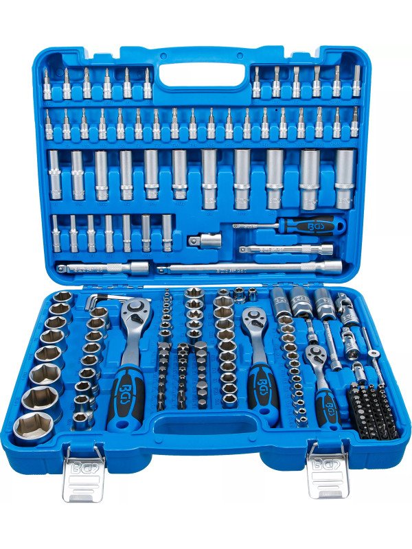 192-os Tuumakoon  hylsysarja 1/4 + 3/8 + 1/2 BGS