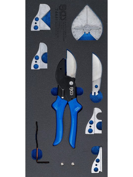 Monitoimileikkuri muovilistoille/putkille 8-Os BGS