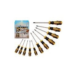 11-piece Screwdriver Set, T-STAR, not tamperproof