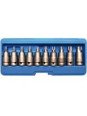 10-piece Impact T-Star Sockets, T20 - T70