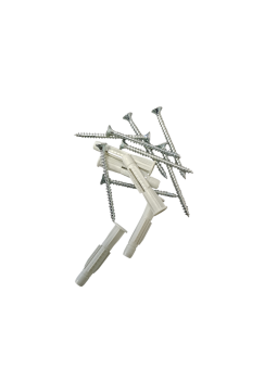 Monikäyttötulppa 8 x 50mm x 100kpl +ruuvit